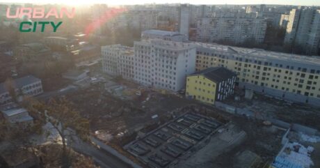 Хід будівництва URBAN CITY лютий 2021